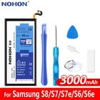 Аккумулятор NOHON для Samsung Galaxy S8 G950F S7 S6 edge G930F G920F G935F G925F
