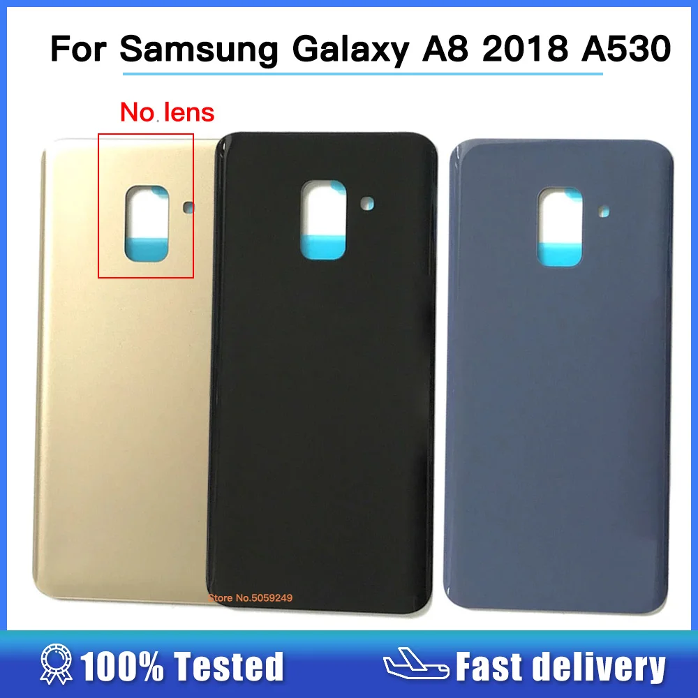 Задняя панель Крышка батарейного отсека для Samsung Galaxy A8 A530 A530F 2018 Plus A730 A730F
