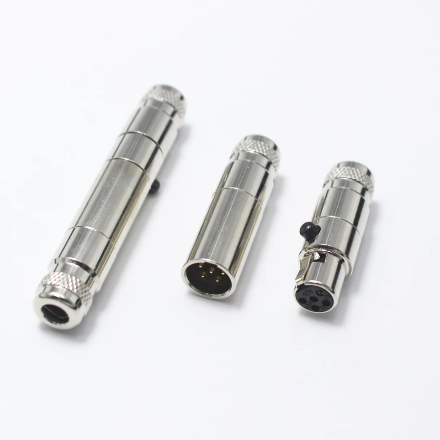 Металлический мини-разъем XLR 3 4 5 6-контактный штекер/штекер маленький разъем для