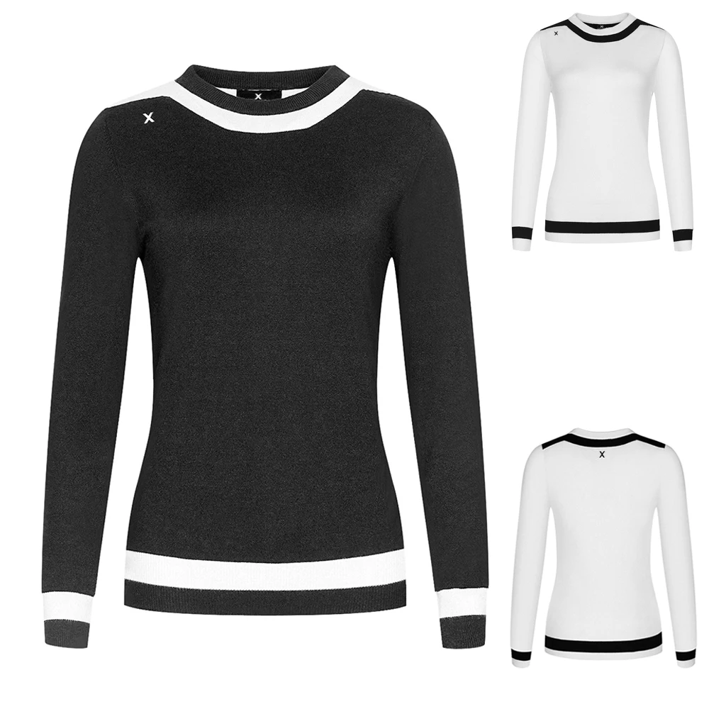 Женский зимний свитер для гольфа повседневное уличное дышащее хлопковое теплое