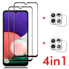 Защитное стекло для экрана и объектива камеры Samsung a22, M32, a02s, a12, a32, a42, a52, a72