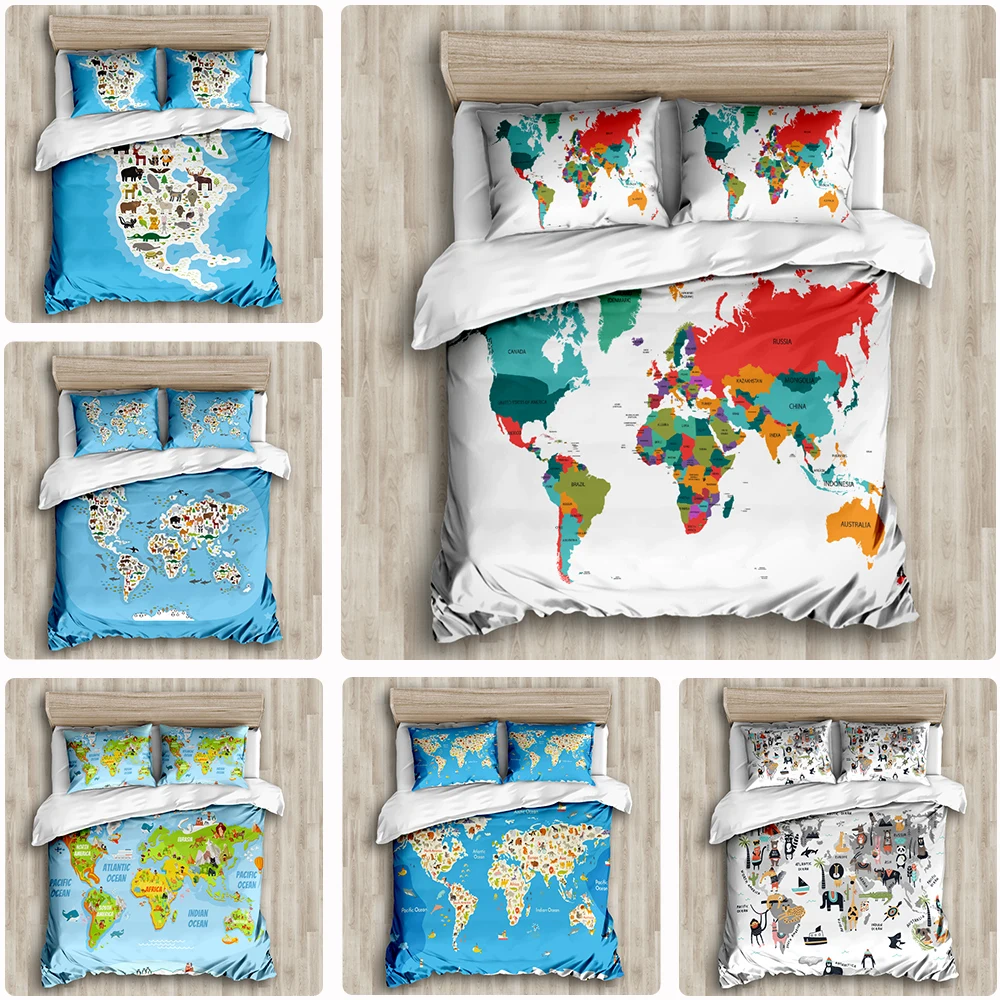 Морское постельное белье Комплект постельного белья с компасом пододеяльник