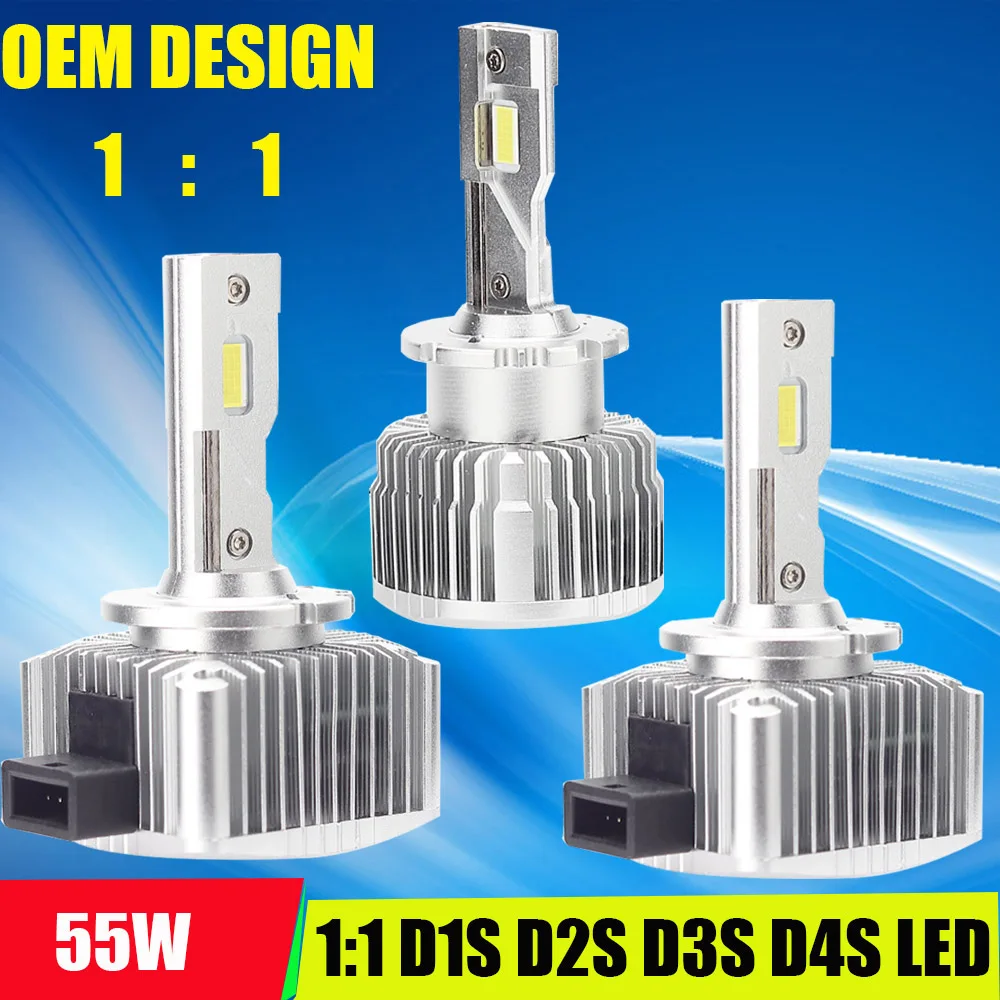 OEM plug & play 12V auto canbus 110W 6000K D1S LED D3S D8S led scheinwerfer birne D4S d2S led licht