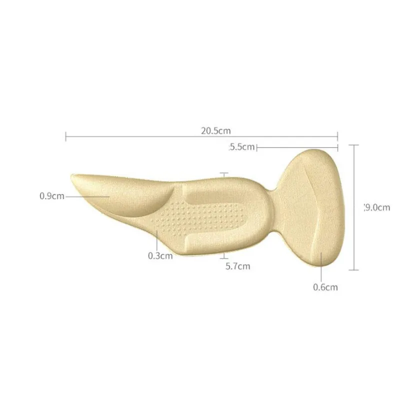 

Arch Support High Heel Liner Grips for Women Massage Shock Absorption Foot Pain Relief Insert Insoles Shoe Cushion Pad Cushion