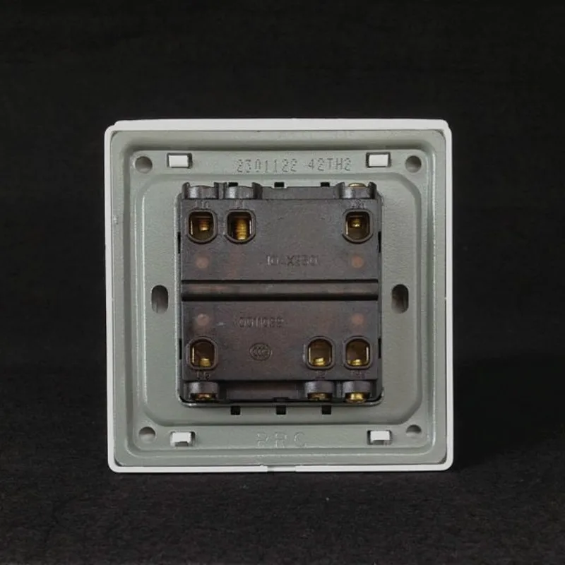 Вентилятор для вытяжки PVC Pure Cooper с переключателем скорости 2-х режимный настенный вентилятор 85*85 мм для аксессуаров каналов с ночным режимом.