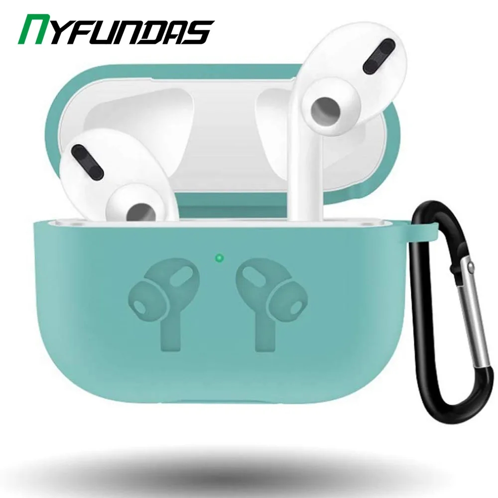 Силиконовый чехол для Apple Airpods Pro 3 Air Pods 2019 беспроводных Bluetooth наушников
