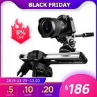 Слайдер для камеры Micro 2, операторская тележка с направляющими, профессиональные мини-видео Слайдеры для цифровых зеркальных камер Sony BMCC Canon RED ARRI Mini