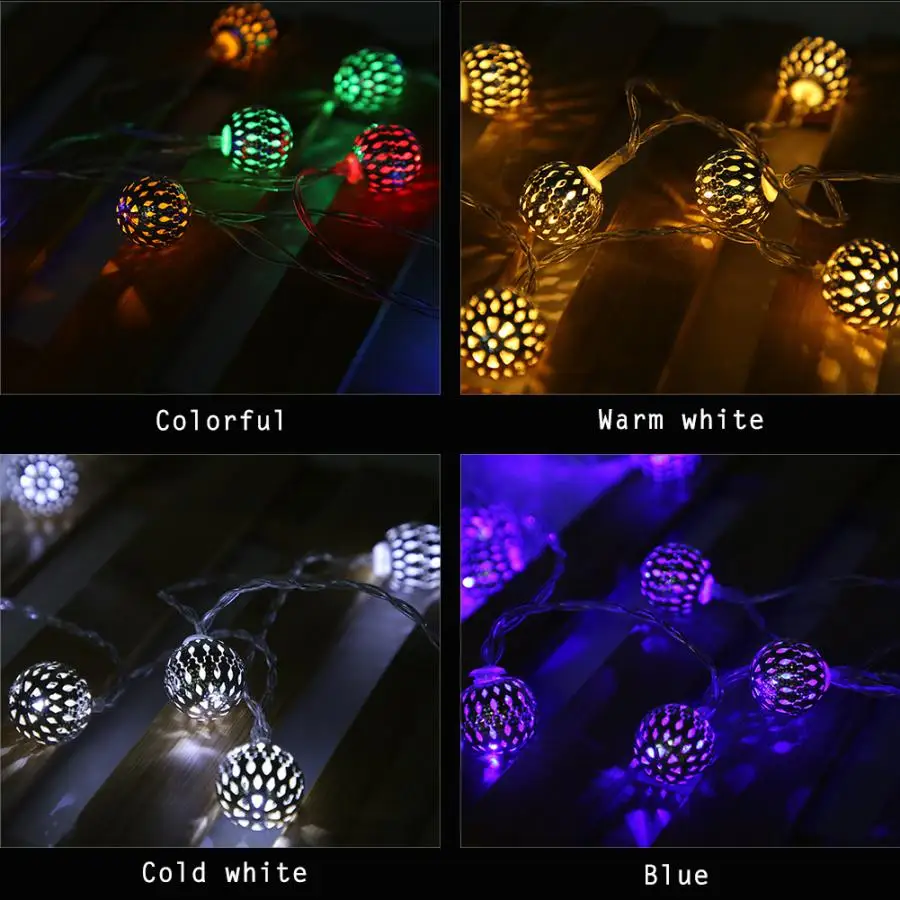 Светодиодный энергосберегающий теплый светильник 2 5 м 20 для сада спальни лужайки