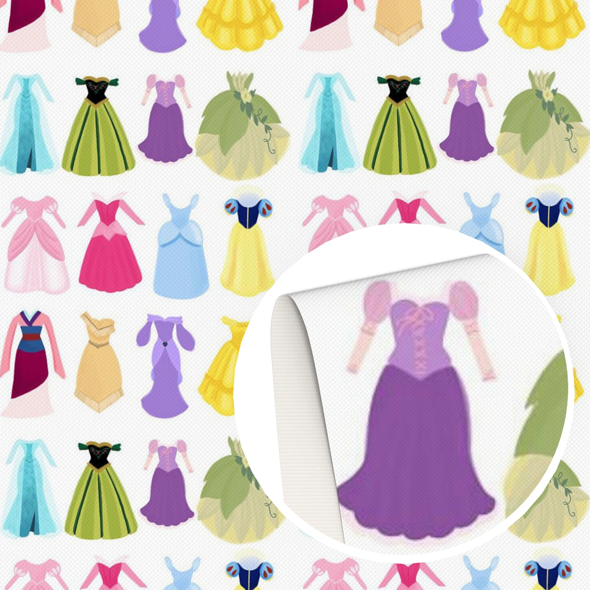 Простыня из искусственной кожи с принтом для девочек принцесс 20 х33