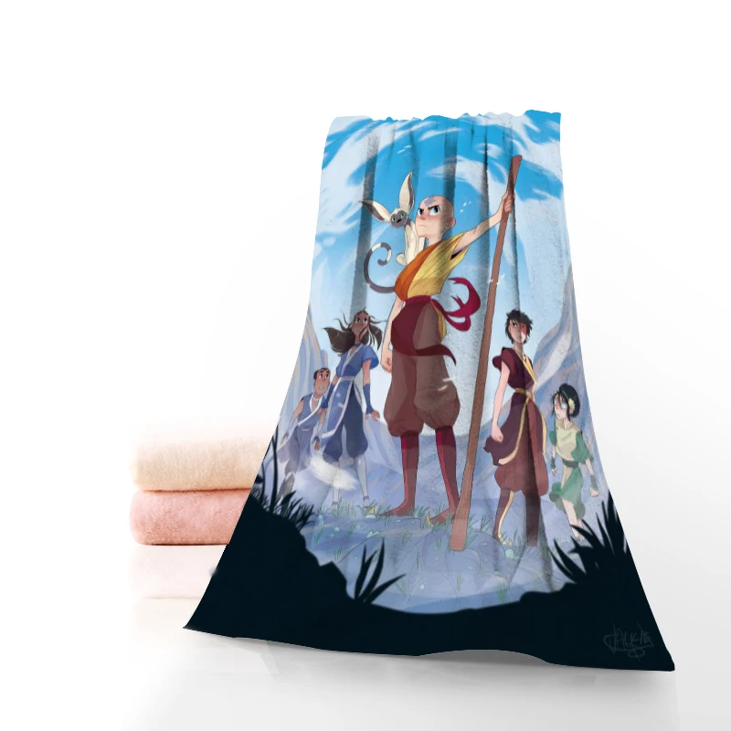 

Customizable Avatar The Last Airbender Fitness Sports Portable Quick-Drying Towel Yoga Outdoor Bamboo Fiber Towels Size 35x75cm