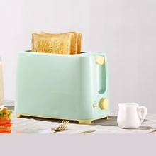 2 Slice Stainless Steel Electric Toaster Household Auto Bread Baking Machine Toast Sandwich Grill Oven Breakfast Maker