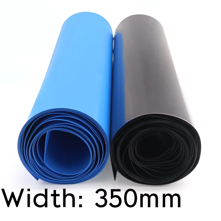 Ширина 350 мм (диаметр 220 мм) Lipo Battery Wrap PVC термоусадочная трубка изолированный чехол