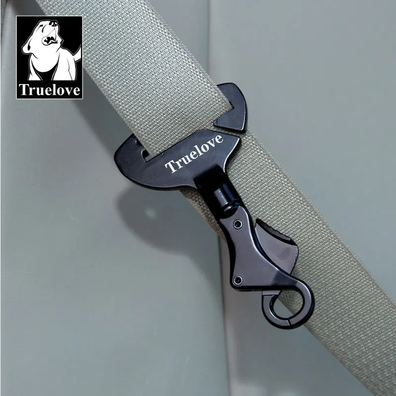 Truelove Pet Travel Car Seat Safety Belt Mental Buckle for Dog Accessories Hook with Harness TLM1992