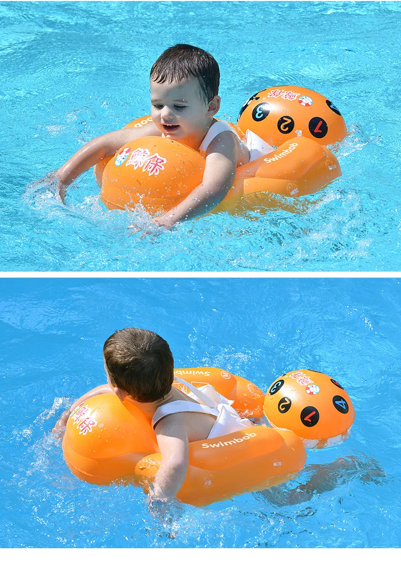 

2021 New Baby Swimming Circle with Anti Sliding Seat Pocket and Anti Overturning Floating Ball Pool Float