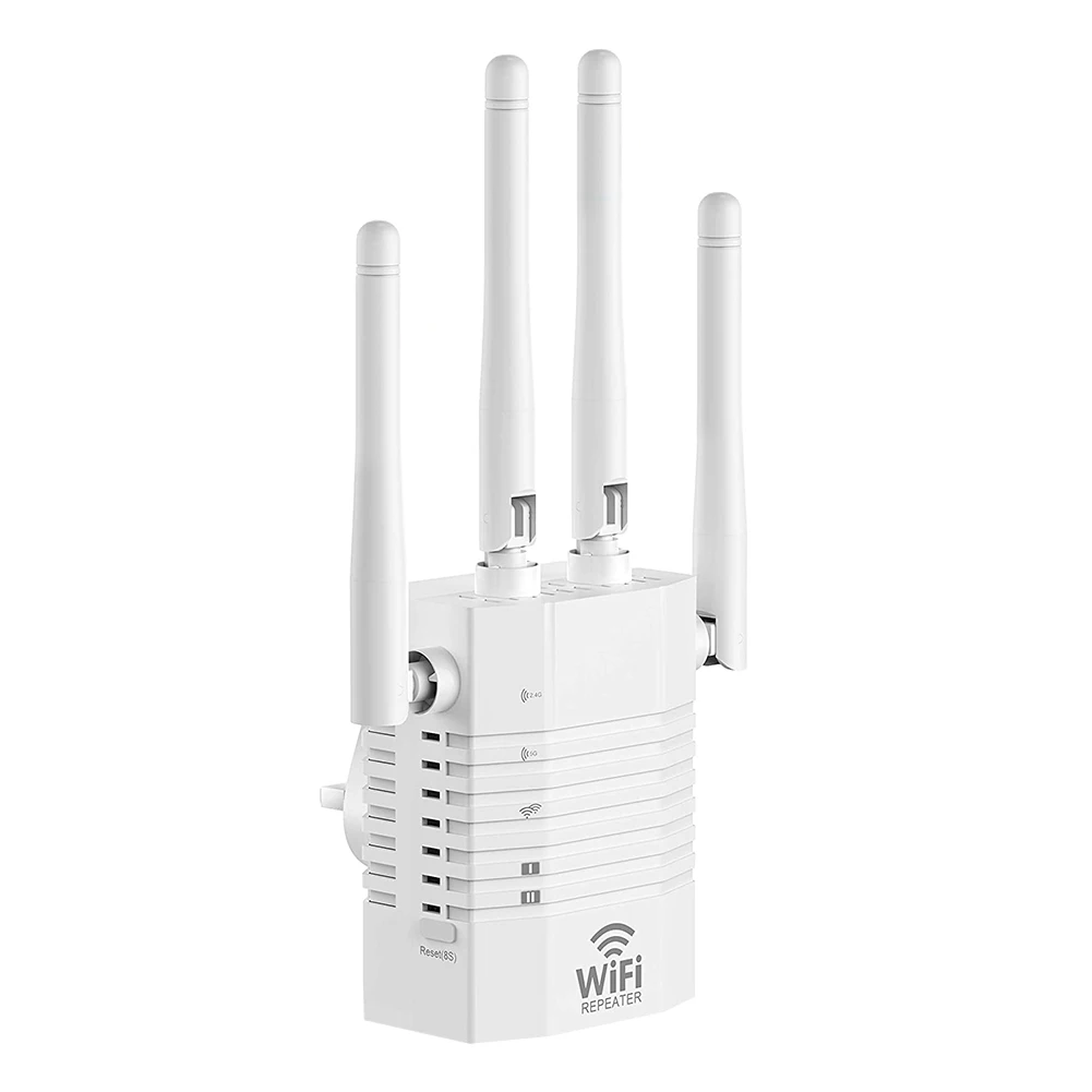 

WD-R1205U 1200Mbps WiFi Repeater 2.4GHz 5.8GHz WiFi Range Extender Wi-Fi Amplifier Signal Booster Wireless AP Access Point US Pl