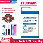 LOSONCOER топ-бренд 100% новый 1100mAh OXY-003 3,8 V набор аккумуляторов для Nintendo GBM Game Boy Micro