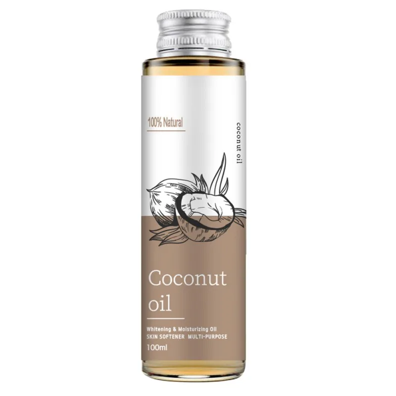 100ml Coconut Oil Body Argan Olive Essential Oil Massage Serum Pure Nail Hair Moisturizing Dry Nourish Winter Skin Care