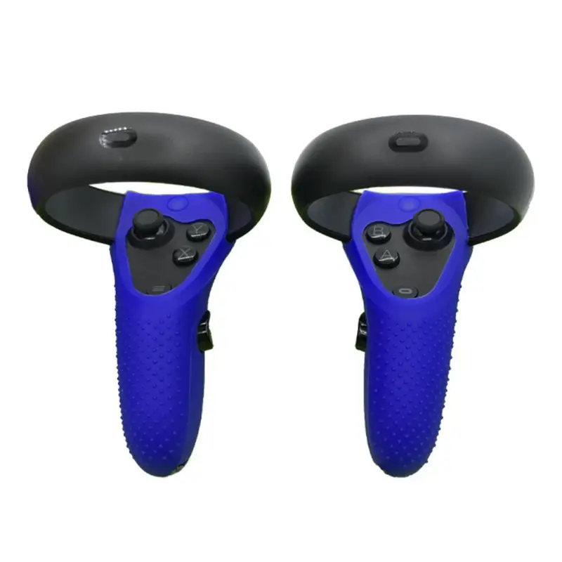 

1 Pair Silicone VR Grip Cover Scratch Shock Proof Skin For Oculus Quest / Rift S