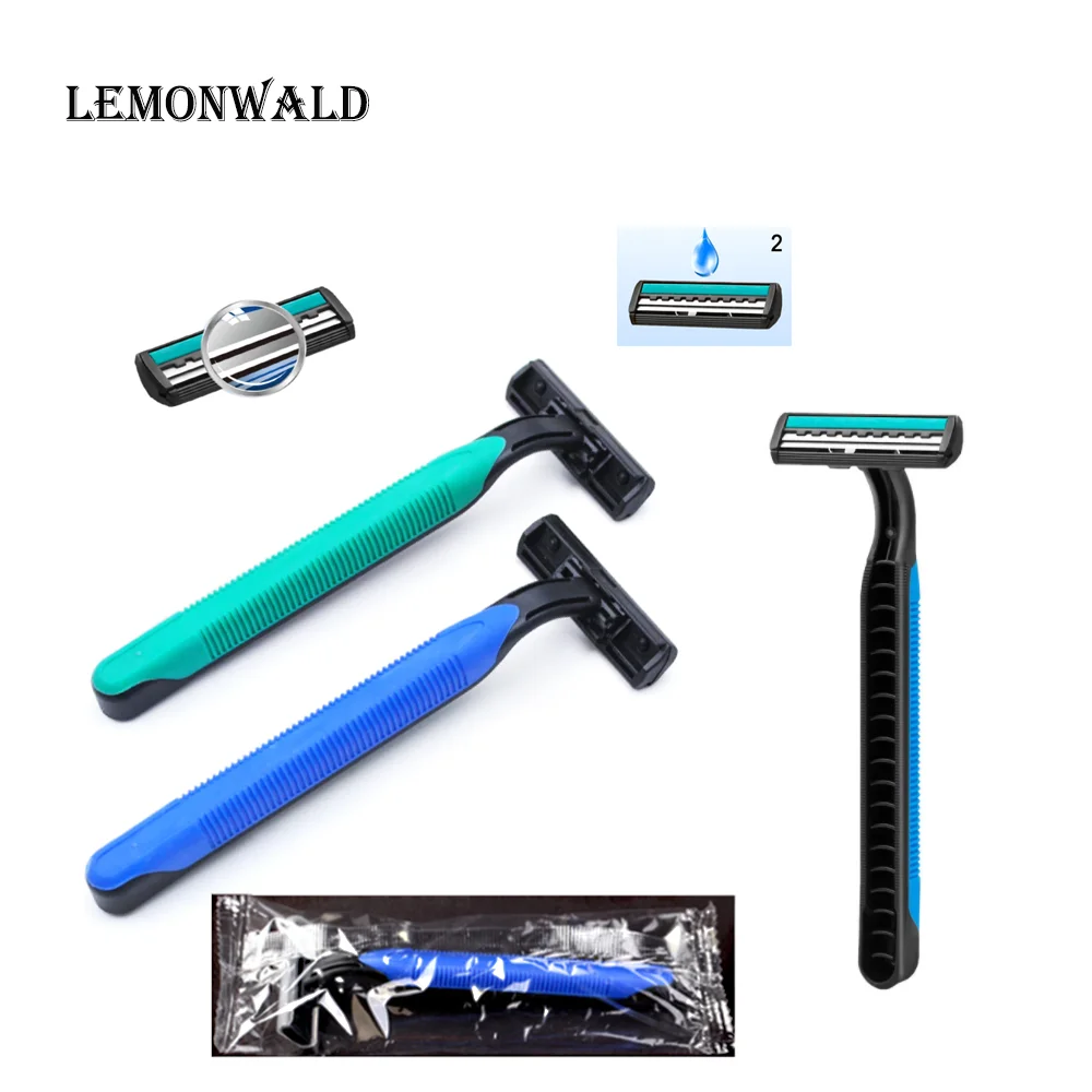 Высококачественная одноразовая Безопасная бритва lemonski с лезвиями из