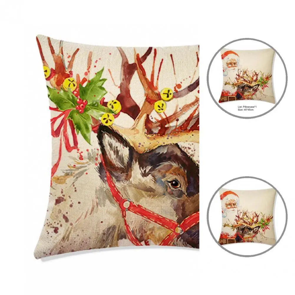 

Устойчивая к разрыву практичная Рождественская тематическая Наволочка Декор для дома