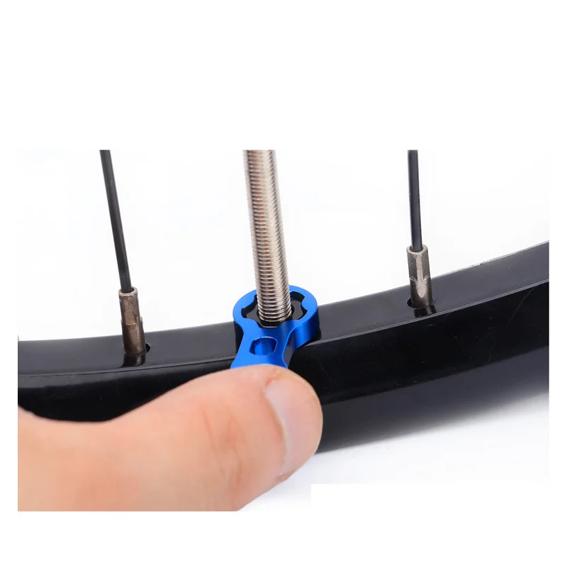 RISK 1 Set MTB Road Bicycle Tubeless Tire Valve Cap Vacuum Nozzle Lock Mountain Bike Presta Nut with Install Wrench | Спорт и