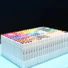 Маркеры для набросков, 168 цветов, ручка-кисть, спиртовые скрученные художественные маркеры для манга, двусторонние маркеры для надписи