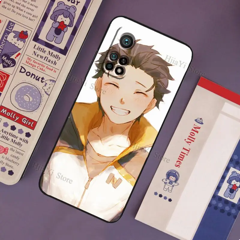 Чехол-накладка с принтом \Natsuki\&quot на смартфон Xiaomi (разные модели) изображение в