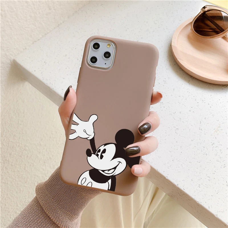 Роскошный чехол Disneys для samsung Galaxy A9 A9s A8 A8s A7 A6 A5 Plus Star силиконовый чехол для телефона мягкий чехол с рисунком - Цвет: Color6Brown