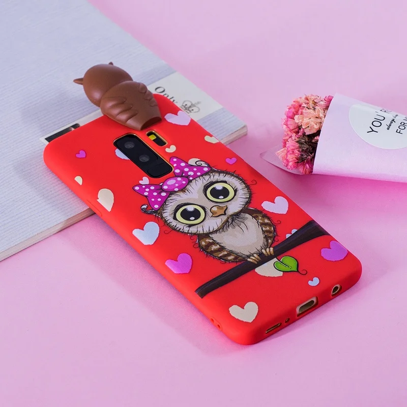 Для samsung S10 чехол Plus Lite S10e 3D игрушки панда кошка мультфильм для S9 S8 силиконовый S7 Edge