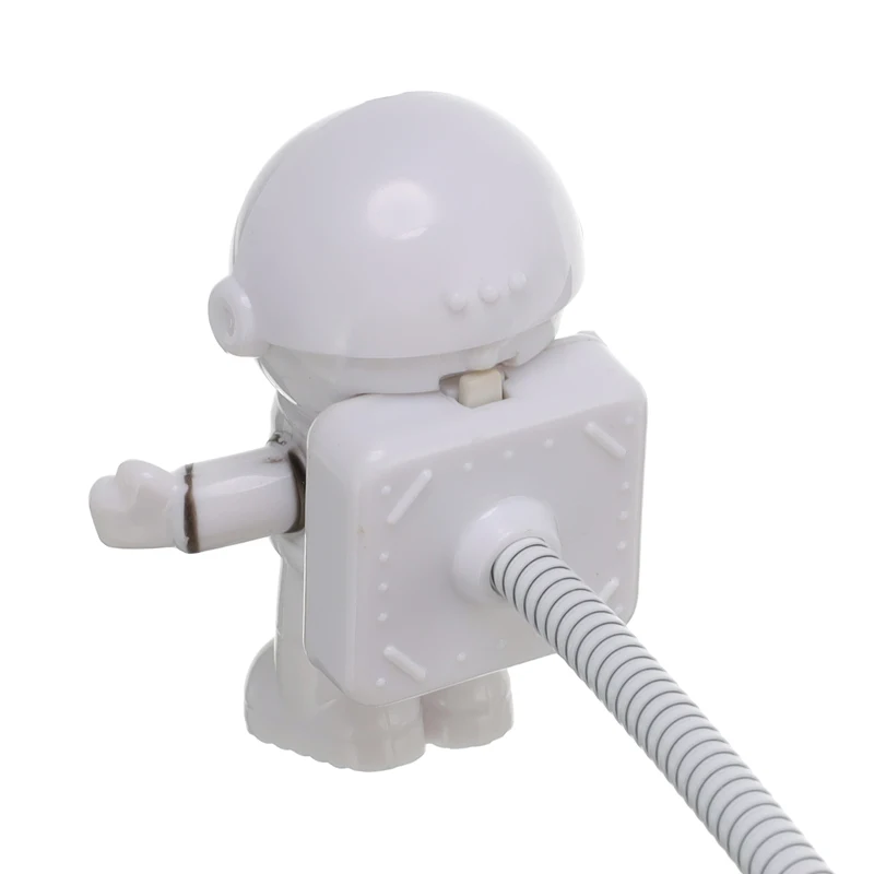 

Adjustable Mini USB LED Light Reading Lamp Spaceman Astronaut For Computer Laptop PC Notebook Pure LED Night Light Flexible
