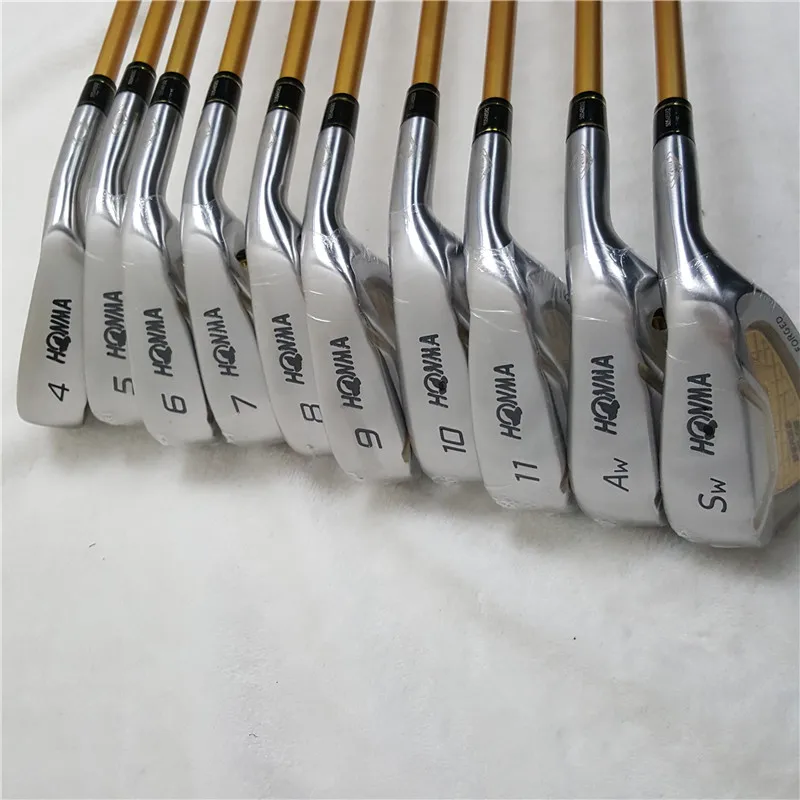 Гольф-клубы honma s-06 4 звезды железные клюшки для гольфа set 4-11Sw.Aw Golf iron club графитовый