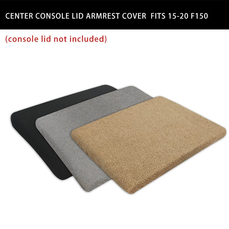 

Car Console Lid Armrest Cover Armrest Cloth Cover for Ford F150 F250 2014-2021 Car Styling