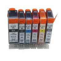 printer ink cartridge pgi 220xl cli 221xl compatible for canon inkjet pixma ip3600 ip4600 ip4700 mp640r mp980 mp990 mp560 mp620