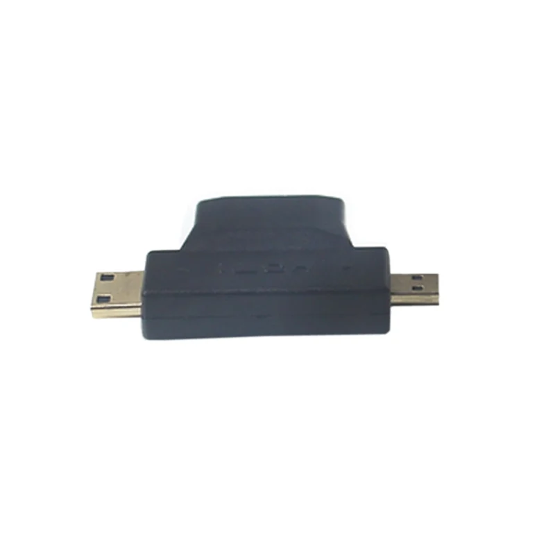 Переходник Lingable HDMI 3 в 1 комбинированный разъем преобразователь с Micro на Mini HDMI| |