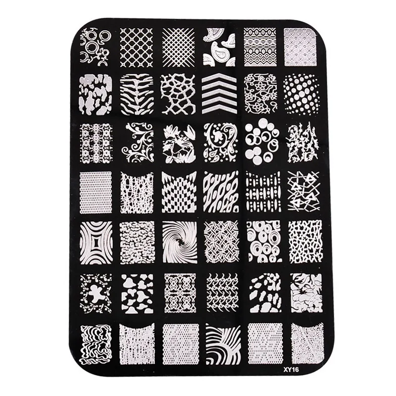 

Image Plate Series XY 1Pcs Designs Nail Art DIY Image Stamping Plate