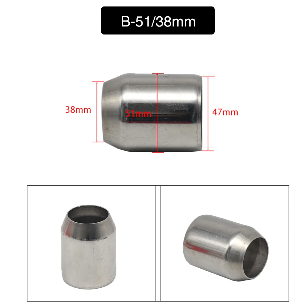 Универсальный Переходник SCL Racing для выхлопных труб мотоцикла адаптеры 38 51 мм 60 61