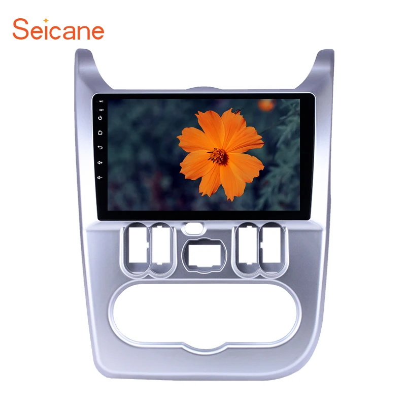 Seicane HD сенсорный экран радио с Bluetooth и GPS Android 9 1 для Renault Duster/Logan 2009 2013 дюймов USB AUX