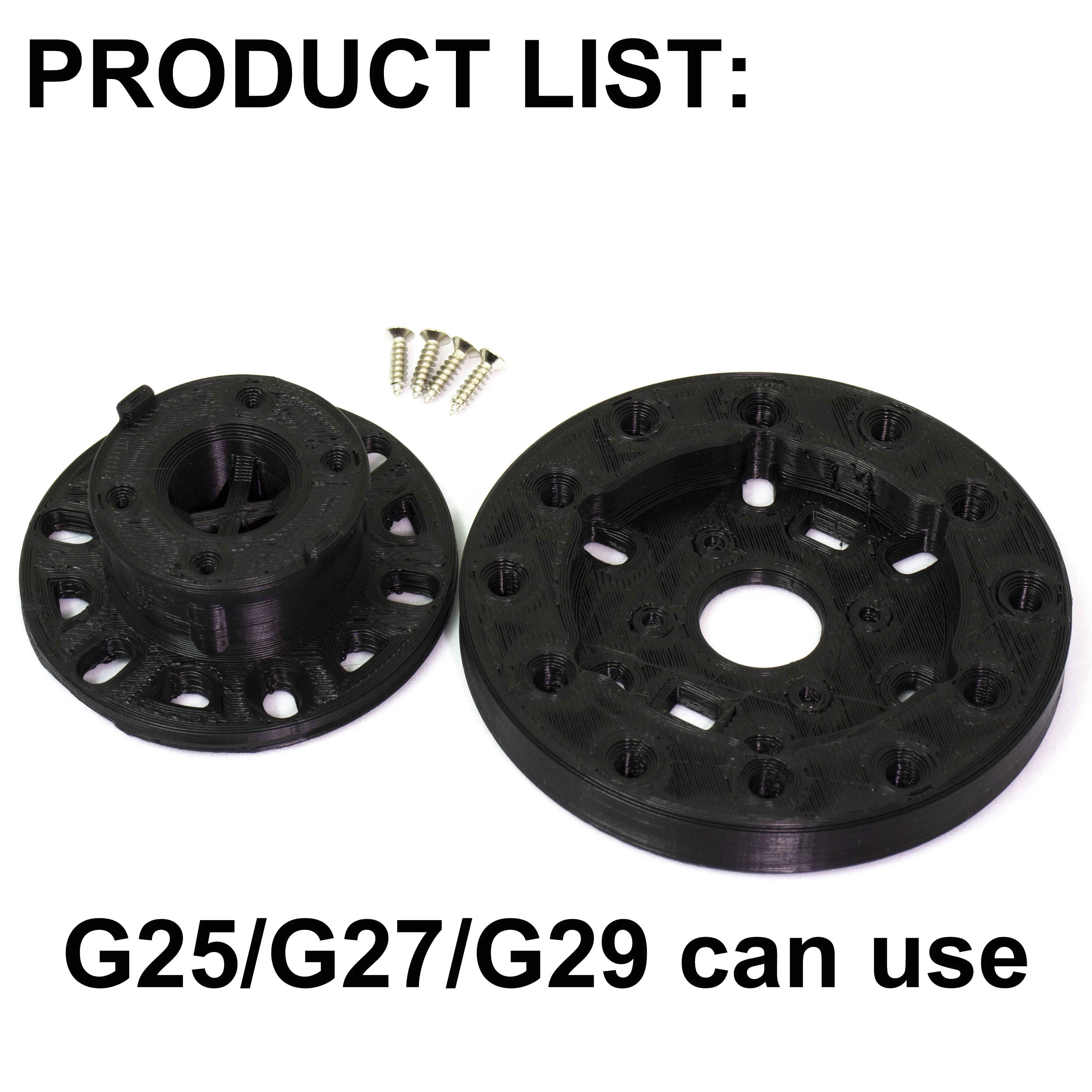 Колесный адаптер simracing pcd 70/75 sim для logitech G25 G27 G29 G923|Игровые рули| |