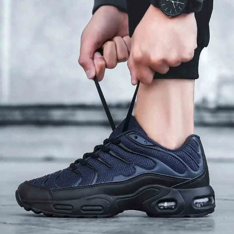 

Fashion Men Casual Shoes 2021 brand sneakers men Lightweight Lace-up Walking Sneakers trainer Male Footwear plus size 39-46