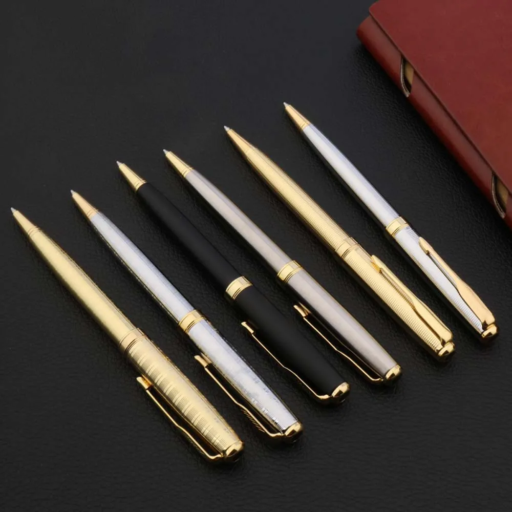 Высокое качество 005 классическая металлическая шариковая ручка винтовая нить