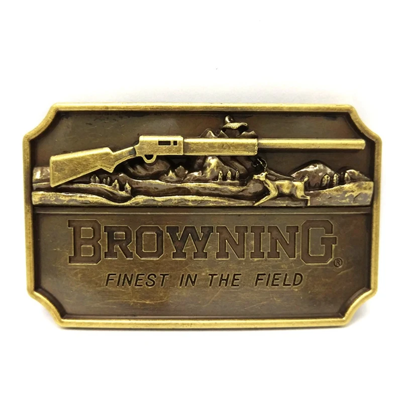 Металлическая пряжка для ремня мужчин и мальчиков в античном стиле Бронзовый