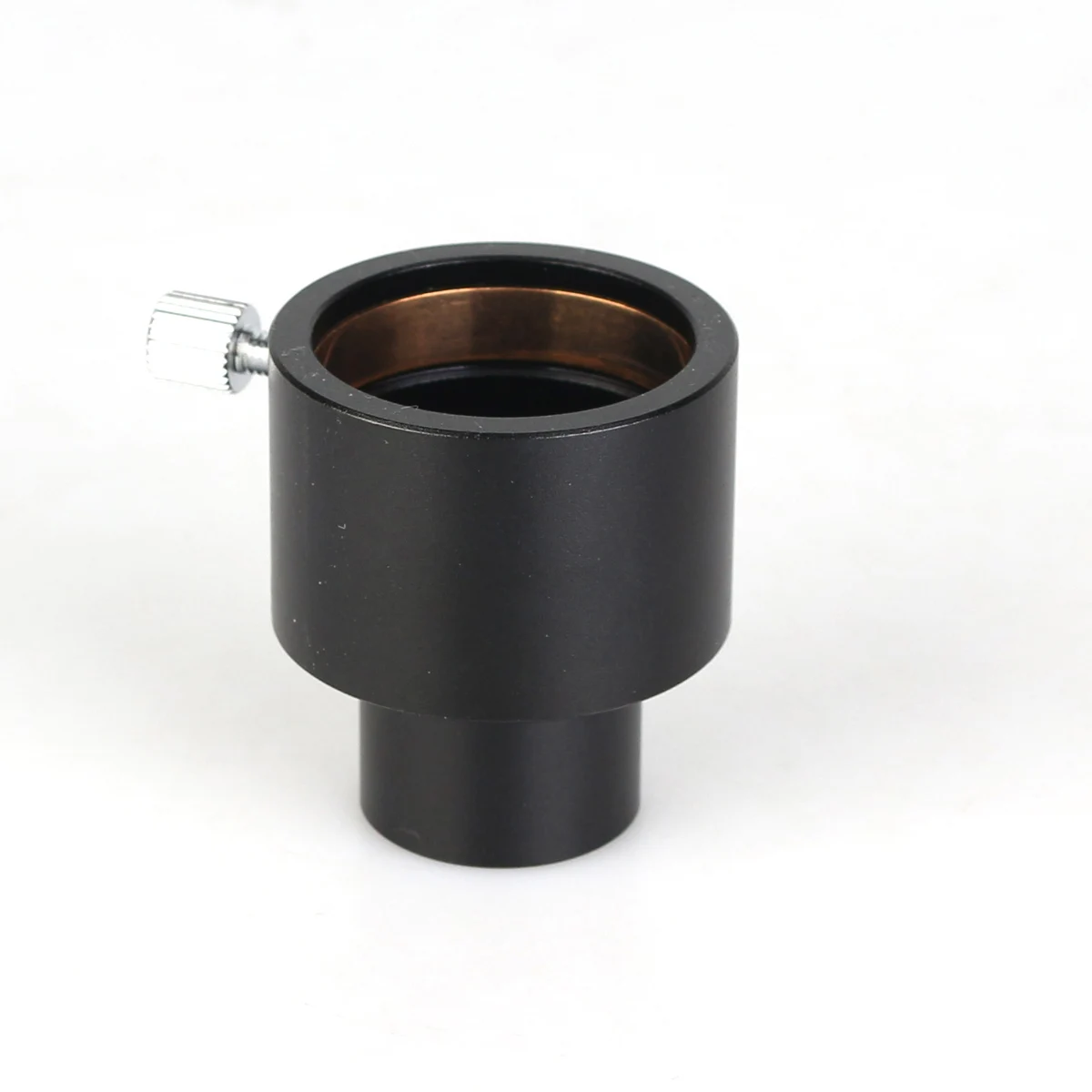 Full Metal 0.91'' to 1.25'' Telescope Eyepiece Mount Adapter for 23.2mm Microscopes (23.2mm to 31.75mm) - Black LD2032E