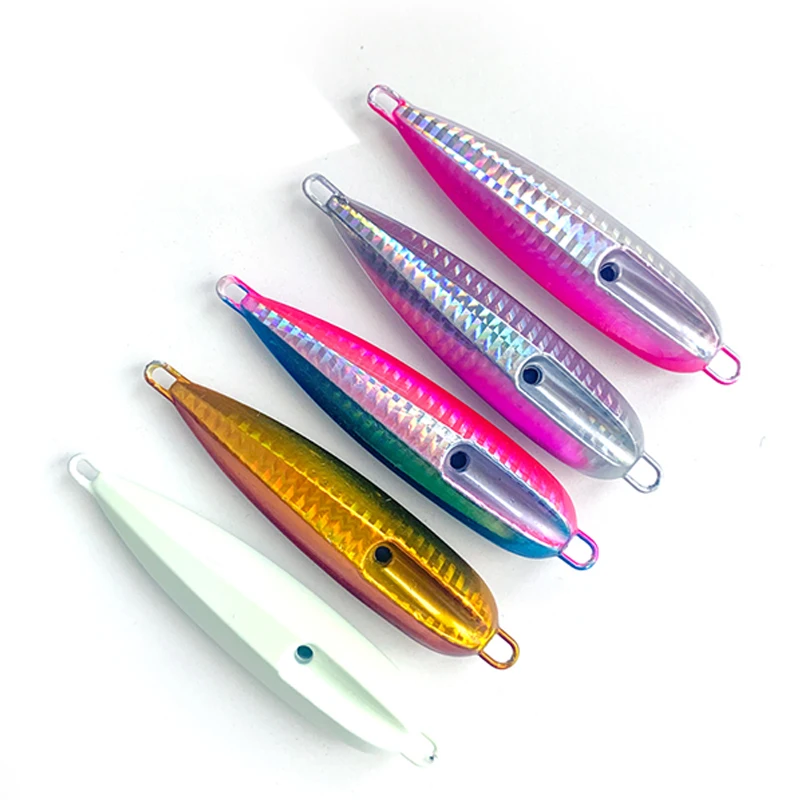 Inchiku Rubber Jig Fishing Lure Weights 40-80g Metal Isca Artificial Glow In The Dark Bait Squid Hook Bass Pesca Accesorios Mar