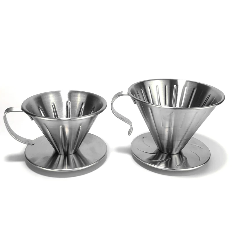 Фильтр для кофе держатель из нержавеющей стали 304 многоразовые фильтры с
