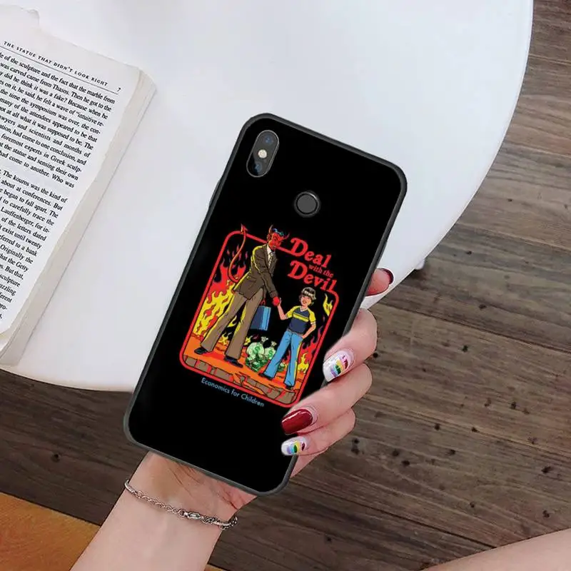

Let's Summon Demons Graphic Phone Cases For Xiaomi Redmi 7 9t 9se k20 mi8 max3 lite 9 note 8 9s 10 pro Soft Silicone Cover