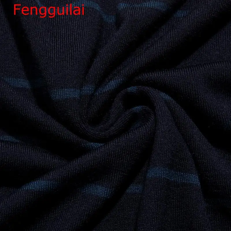 

Fengguilai 2020 Brand Korean Style Thin Striped Pull Sweater Men Wear Jersey Dress Luxury Pullover Mens Sweaters Male Autumn