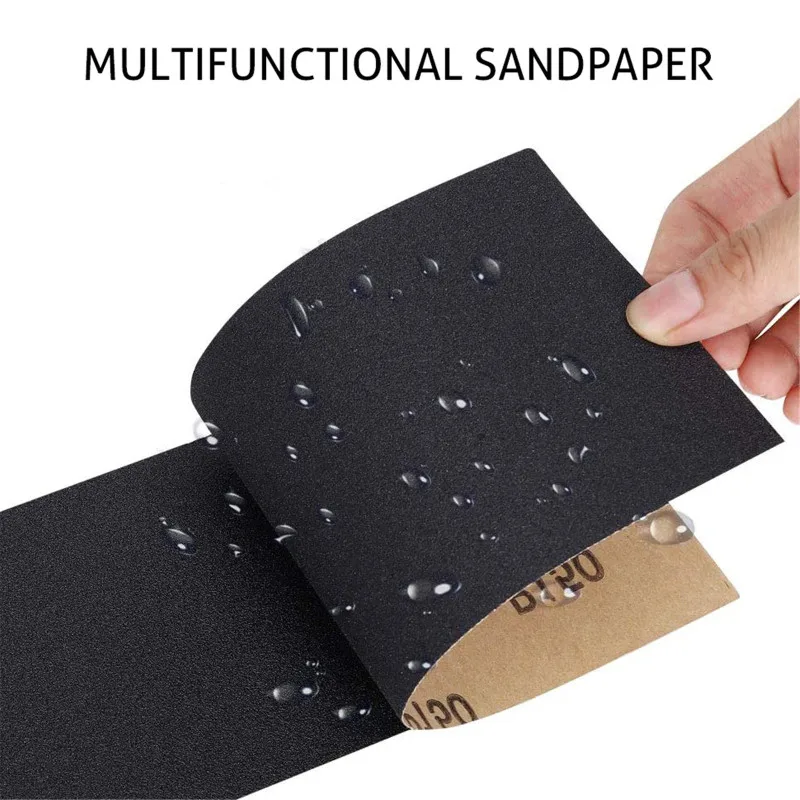 

42Pcs/Set Waterproof Sandpaper 120-3000 Grit Assortment Abrasive Paper Sheets For Automotive Sanding Wood Furniture Finishing