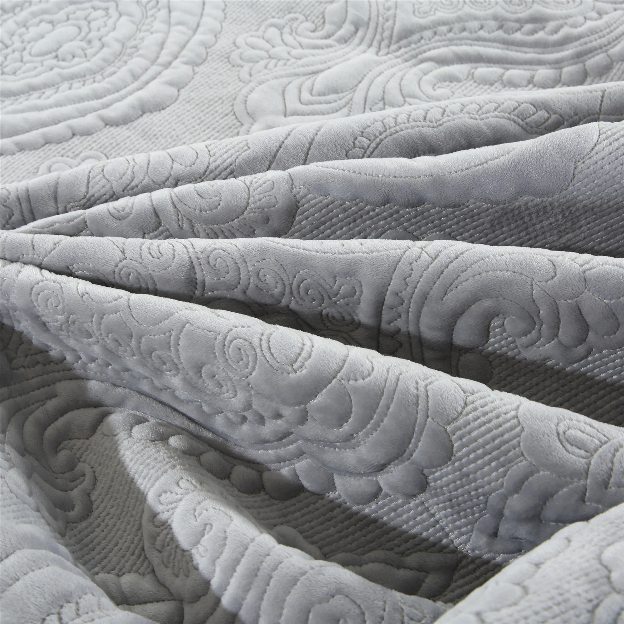 Бесплатная доставка 3 шт. переднее бархатное и заднее хлопковое серое лоскутное