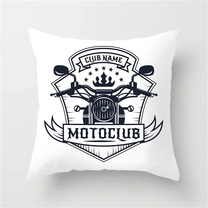 Чехол для подушки Fuwatacchi в стиле панк наволочка дикой с изображением черепа Льва