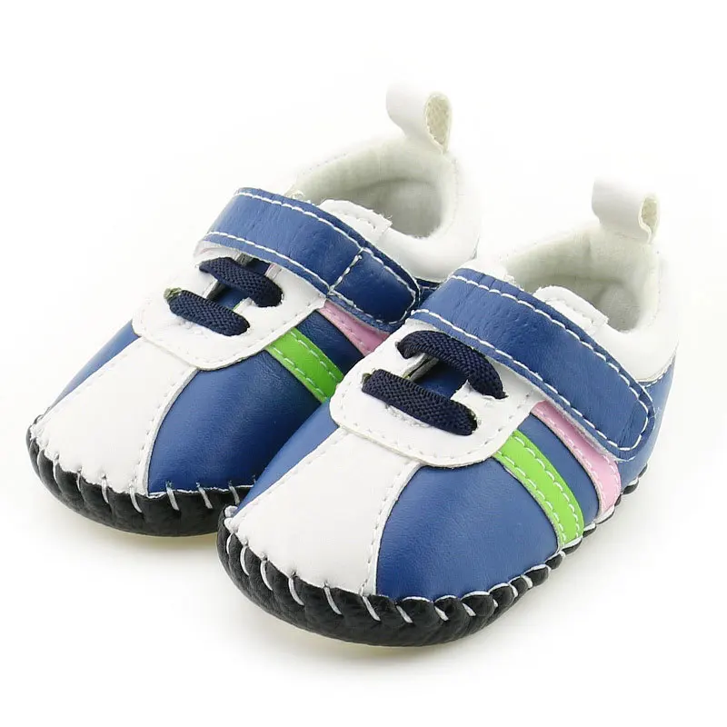 Обувь для первых шагов из пу кожи на резиновой подошве | Мать и ребенок